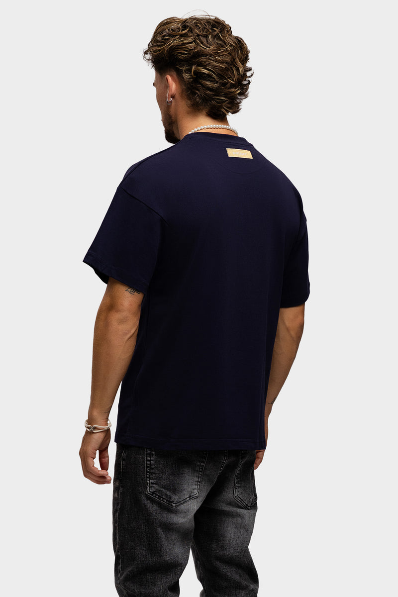 BURLESTIC BLESSED2 SHIRT NAVY