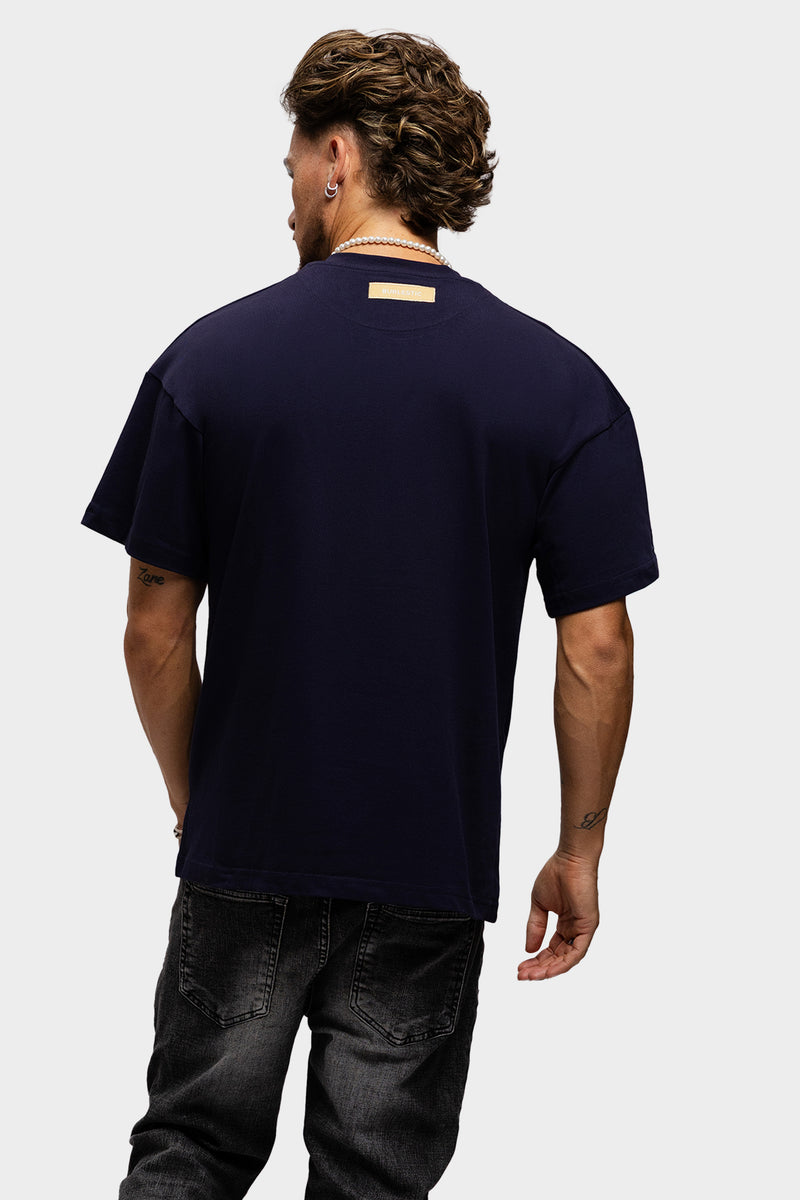 BURLESTIC BLESSED2 SHIRT NAVY