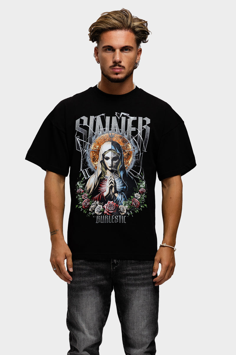 BURLESTIC SINNER SHIRT BLACK
