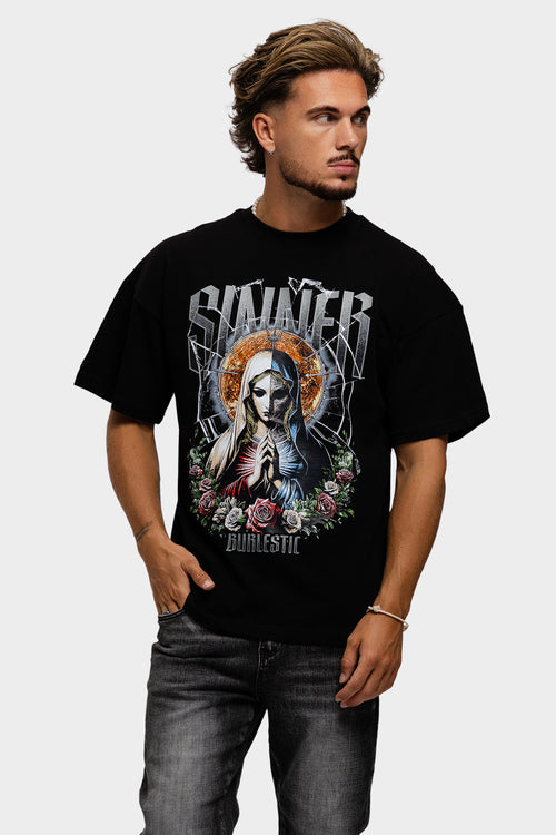 BURLESTIC SINNER SHIRT BLACK